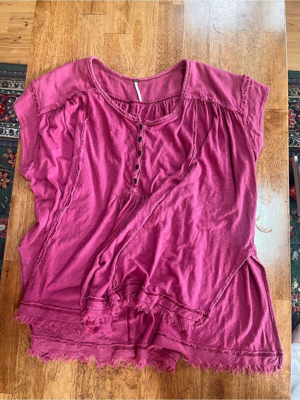 Free People Pink Tshirt